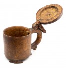 Stort løvekrus i rotbjerk thumbnail